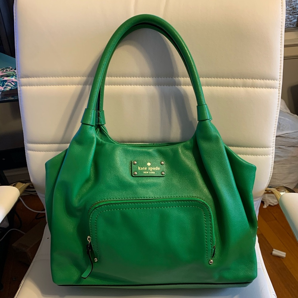 NWOT Kate Spade Green Handbag - Picture 2 of 8